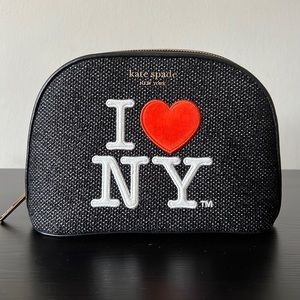 i love ny x kate spade new york large dome cosmetic case